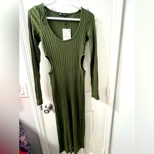 Brand new ribbed dress